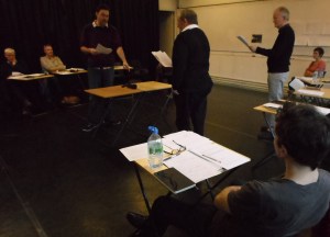 Workshop with actors 1